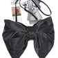 Oversize Satin Bow Convertible Clutch Swing Bag