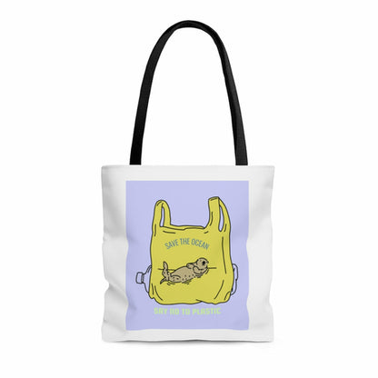 Save Earth Otter Edition Shopper Tote Bag Medium