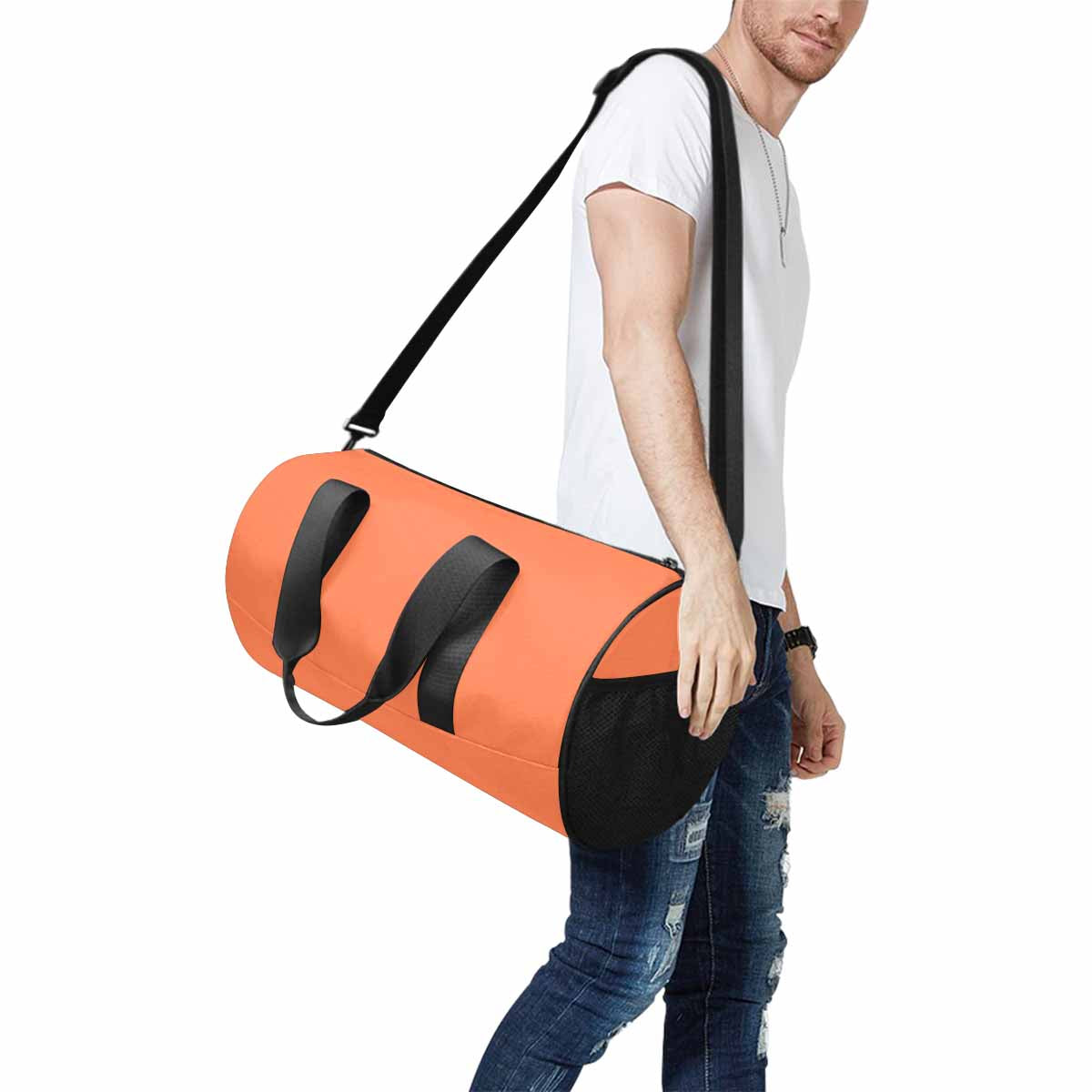 Duffel Bag - Coral Red Travel - Carry