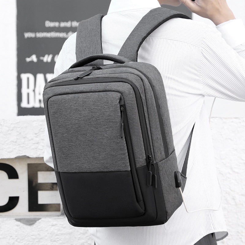 Backpack For Men USB Charging Bags For Male Multifunctional Waterproof