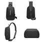 Business Crossbody Backpack For Men Multi-function Waterproof Bags