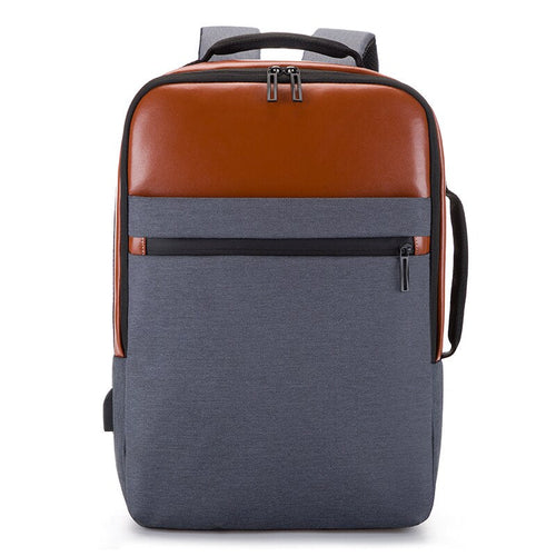 Business Backpack For Men Large Capacity USB Charging Bag Male