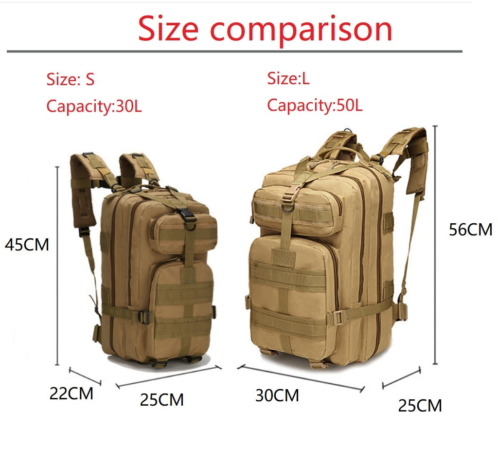 Bags Backpacks Hiking Backpack  Outdoor Military Rucksacks Tactical