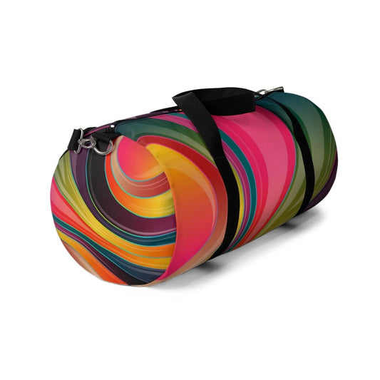 Duffel Bag - Carry on Luggage - Multicolor Swirl