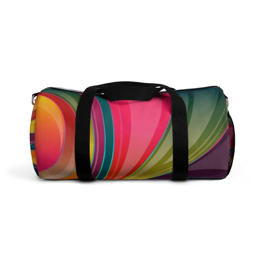 Duffel Bag - Carry on Luggage - Multicolor Swirl