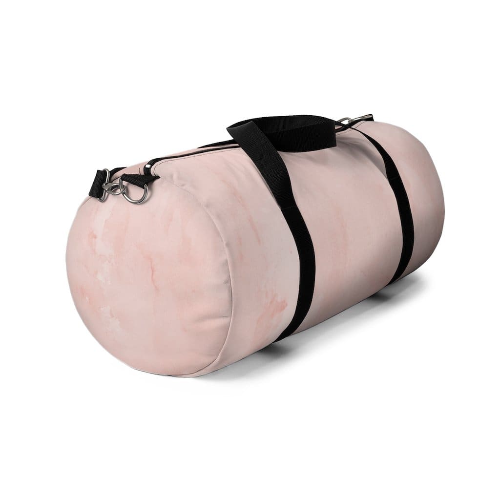 Duffel Bag - Carry on Luggage - Peach Marble