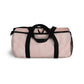 Duffel Bag - Carry on Luggage - Peach Marble