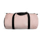 Duffel Bag - Carry on Luggage - Peach Marble