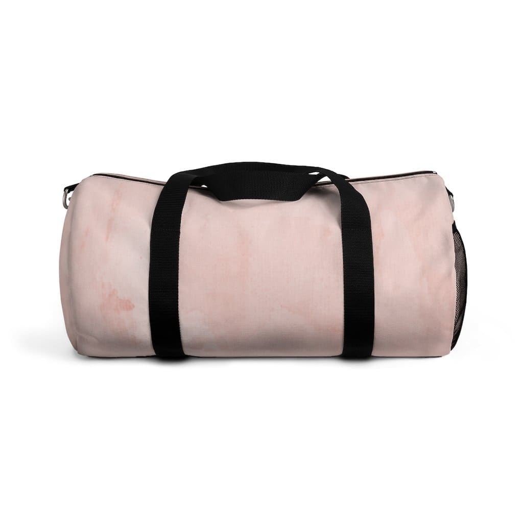 Duffel Bag - Carry on Luggage - Peach Marble