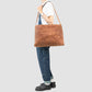 Leather Shopper XXL (Cognac Brown)