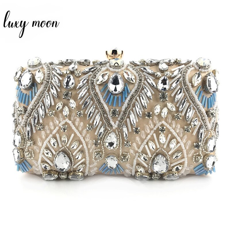 Clutch handbag Luxury Diamond Rhinestone Clutch Bags Exquisite Female