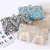 Clutch handbag Luxury Diamond Rhinestone Clutch Bags Exquisite Female