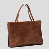 Leather Shopper XXL (Cognac Brown)