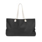 Weekender Tote Bag - Charcoal Grey