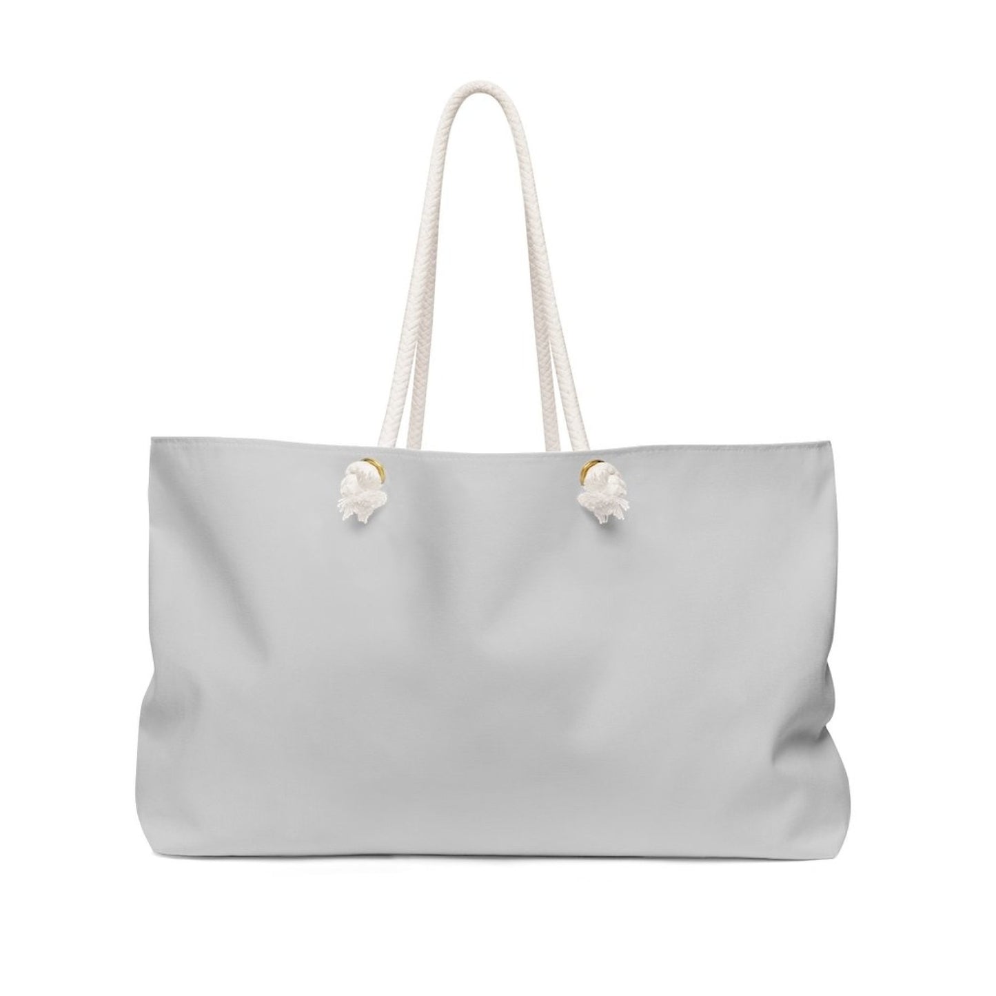 Weekender Tote Bag - Light Grey