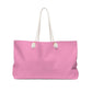 Weekender Tote Bag - Pink Mauve