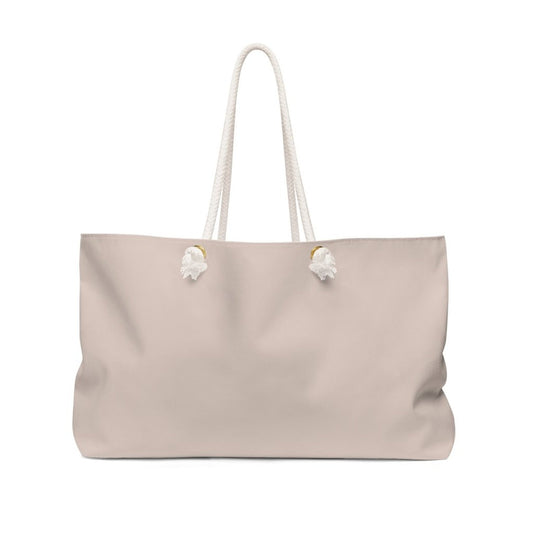 Weekender Tote Bag - Tan Brown