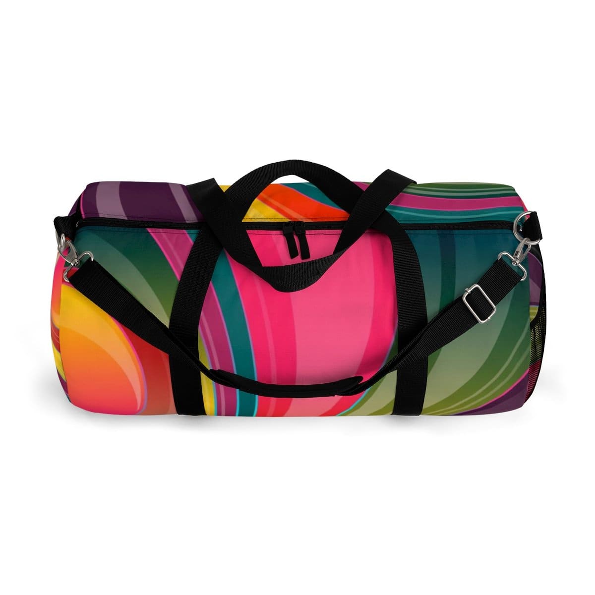 Duffel Bag - Carry on Luggage - Multicolor Swirl