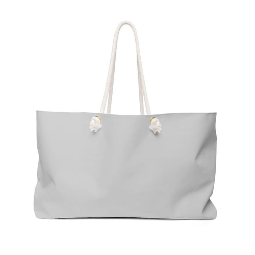 Weekender Tote Bag - Light Grey